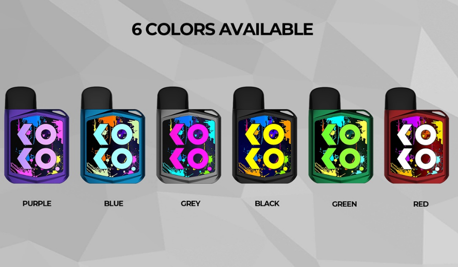 Colores disponibles de Uwell Koko Prime: