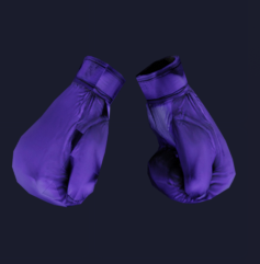 Purple Boxing Gloves