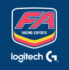 Fuente: https://www.faracingesports.com/news/fernando-alonso-and-logitech-g-form-elite-fa-racing-esports-team El logo del nuevo equipo de Fernando Alonso.