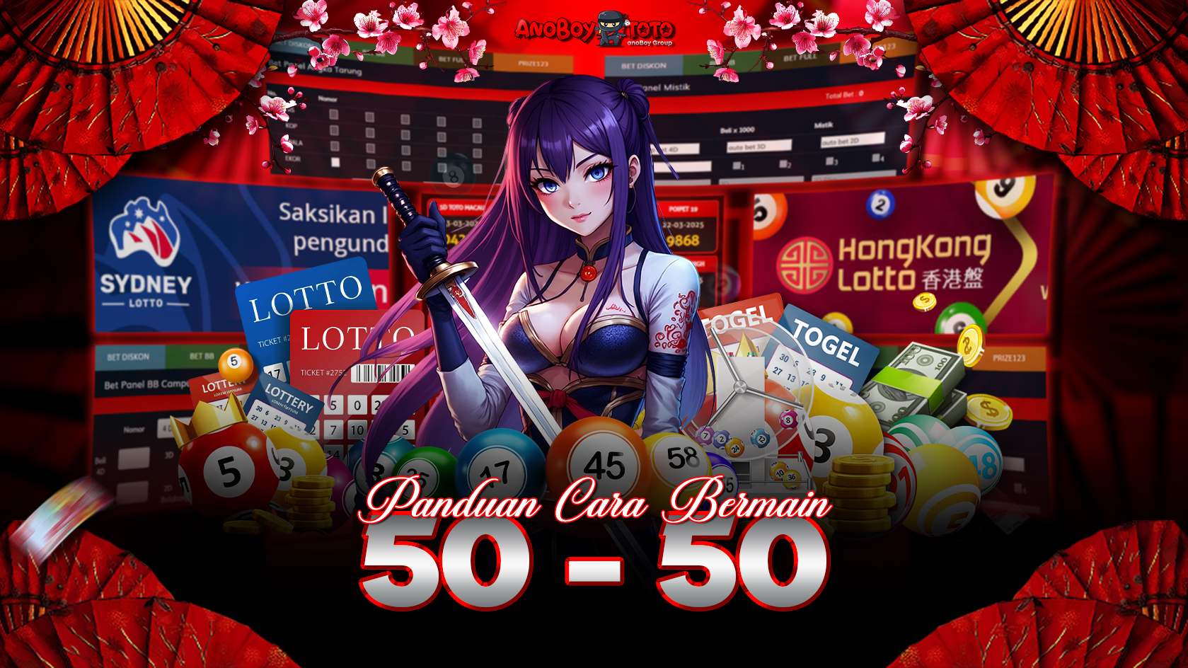 CARA BERMAIN 50 - 50