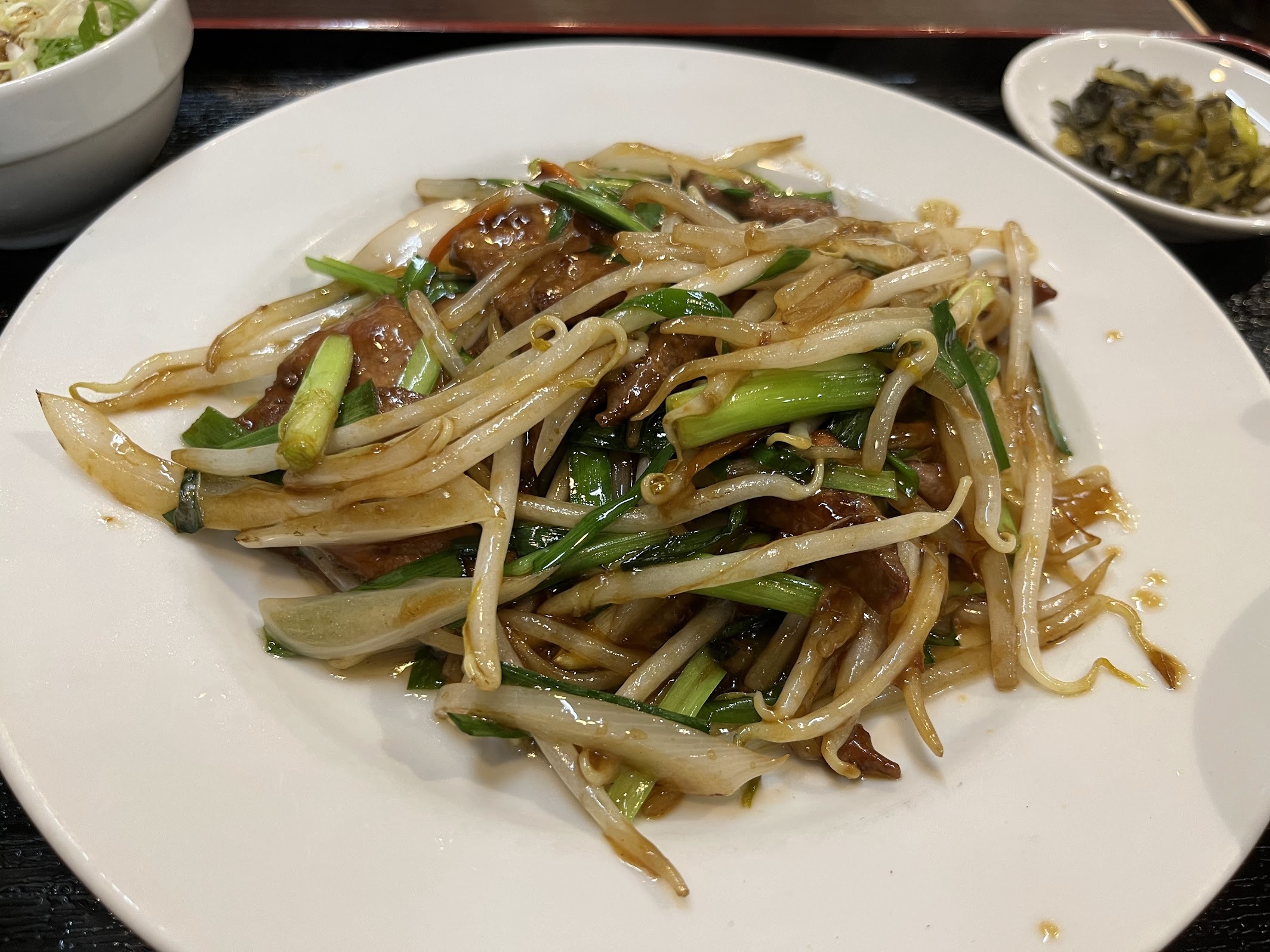 川崎アゼリア・多福菜香 レバーにら炒め