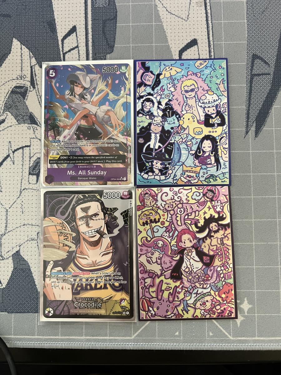 Best places to get custom sleeves? : r/OnePieceTCG