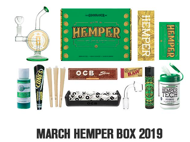 Hemper's March 2019 Box