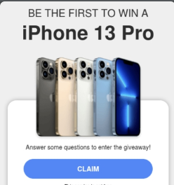 [click2sms] WW | Win iPhone 13 Pro