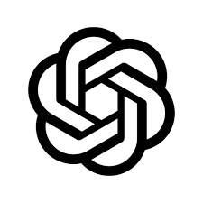 Chatbot logo image centered with a title