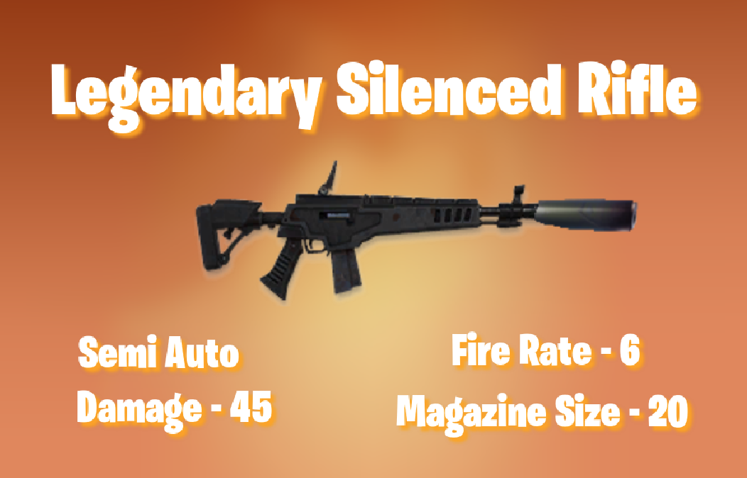 Weapon Idea Legendary Silenced Rifle Fortnitebr - weapon idea legendary!    silenced rifle