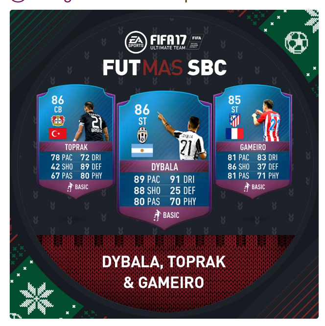 SBC 21st DYBALA GAMEIRO TOPRAK — FIFA Forums