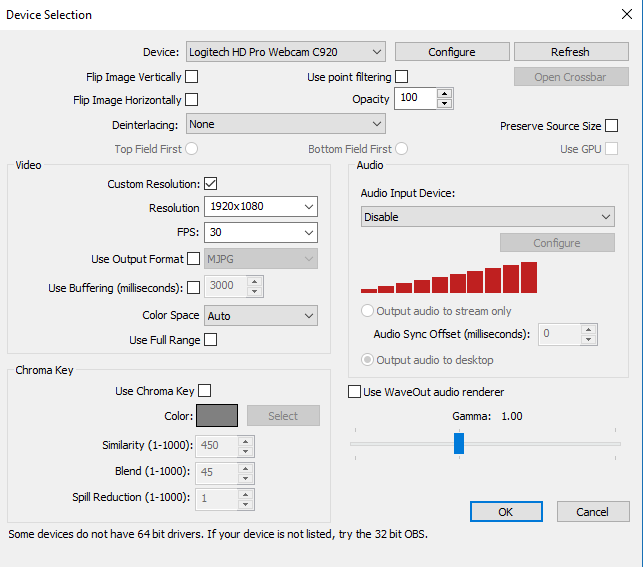 Question / Help - (mic) audio delayed/not in sync with webcam | OBS Forums