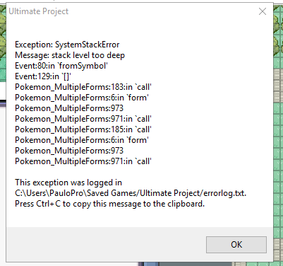 [PokeCommunity.com] "stack level too deep" error when adding Hoopa to the party
