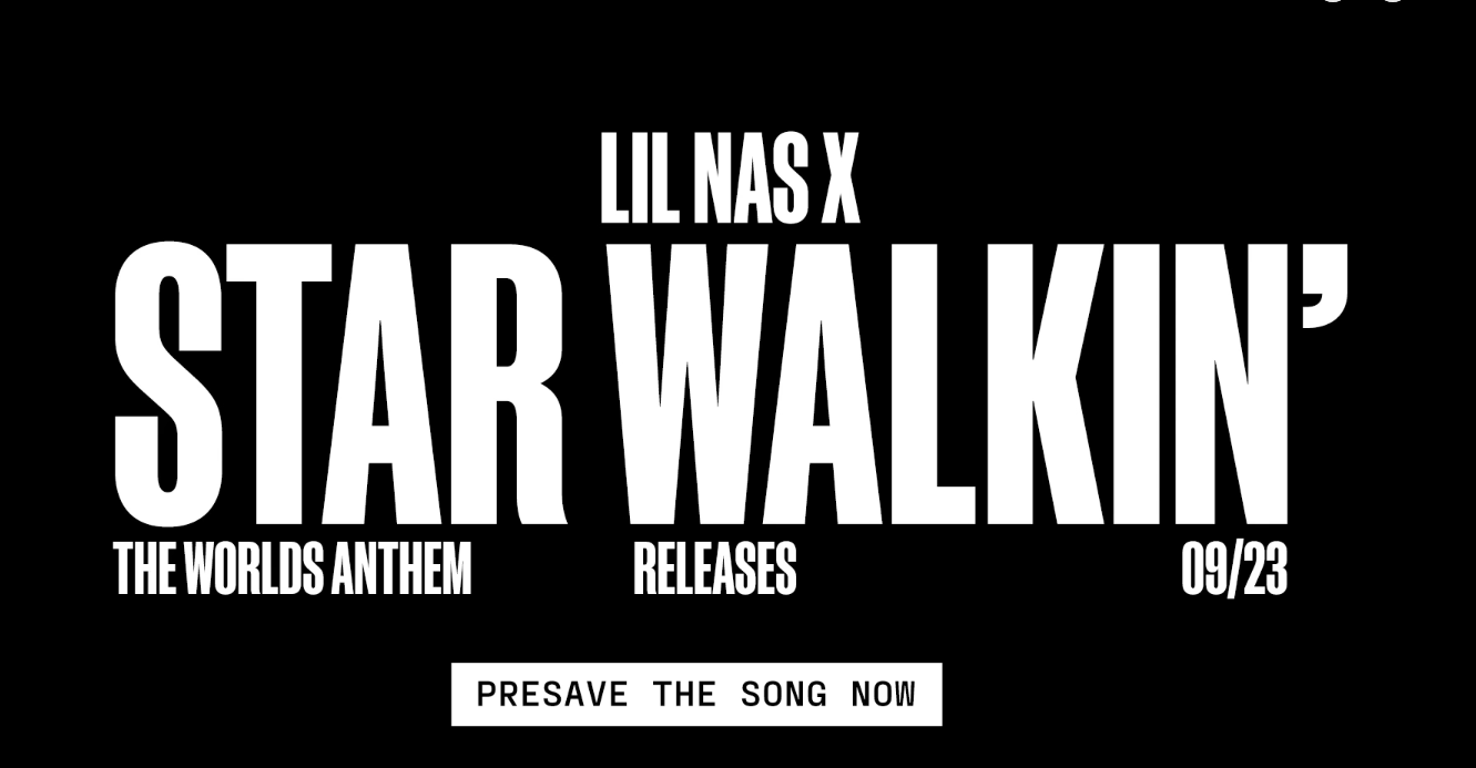 Lil Nas X Worlds 2022
Star Walkin'