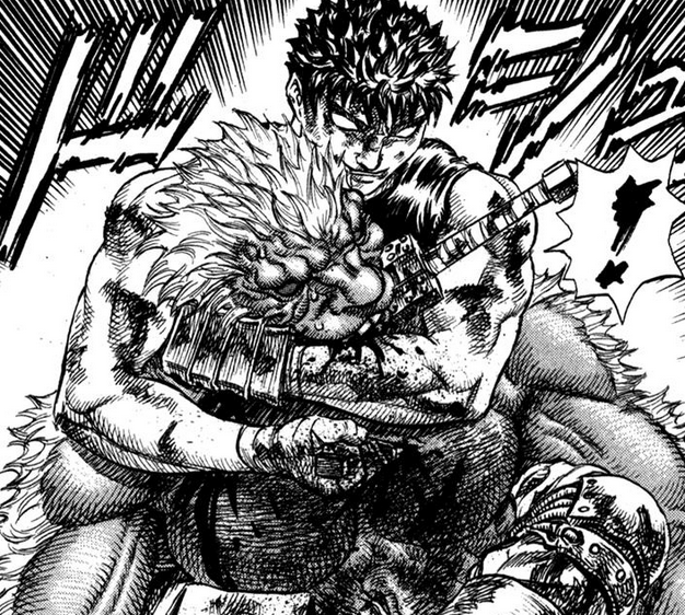 Replying to @11kevina11 Berserk Volume 13 will put some hair on