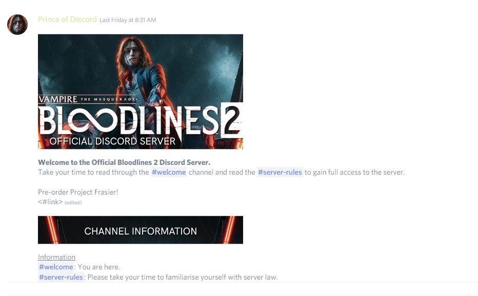 Vampire: The Masquerade – Bloodlines 2 Announced for PS4, Xbox One, and PC