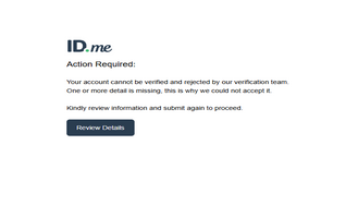ID.me Letter High Quality Send Inbox HTML 2025