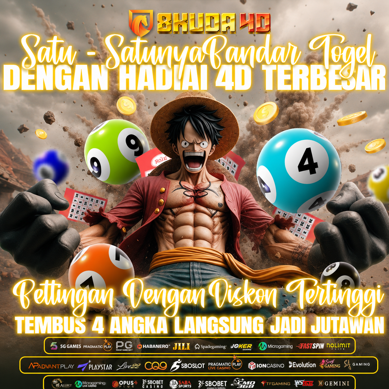 8KUDA4D ⚡ Bandar Toto Online dengan Bonus Harian Deposit Paling Menarik