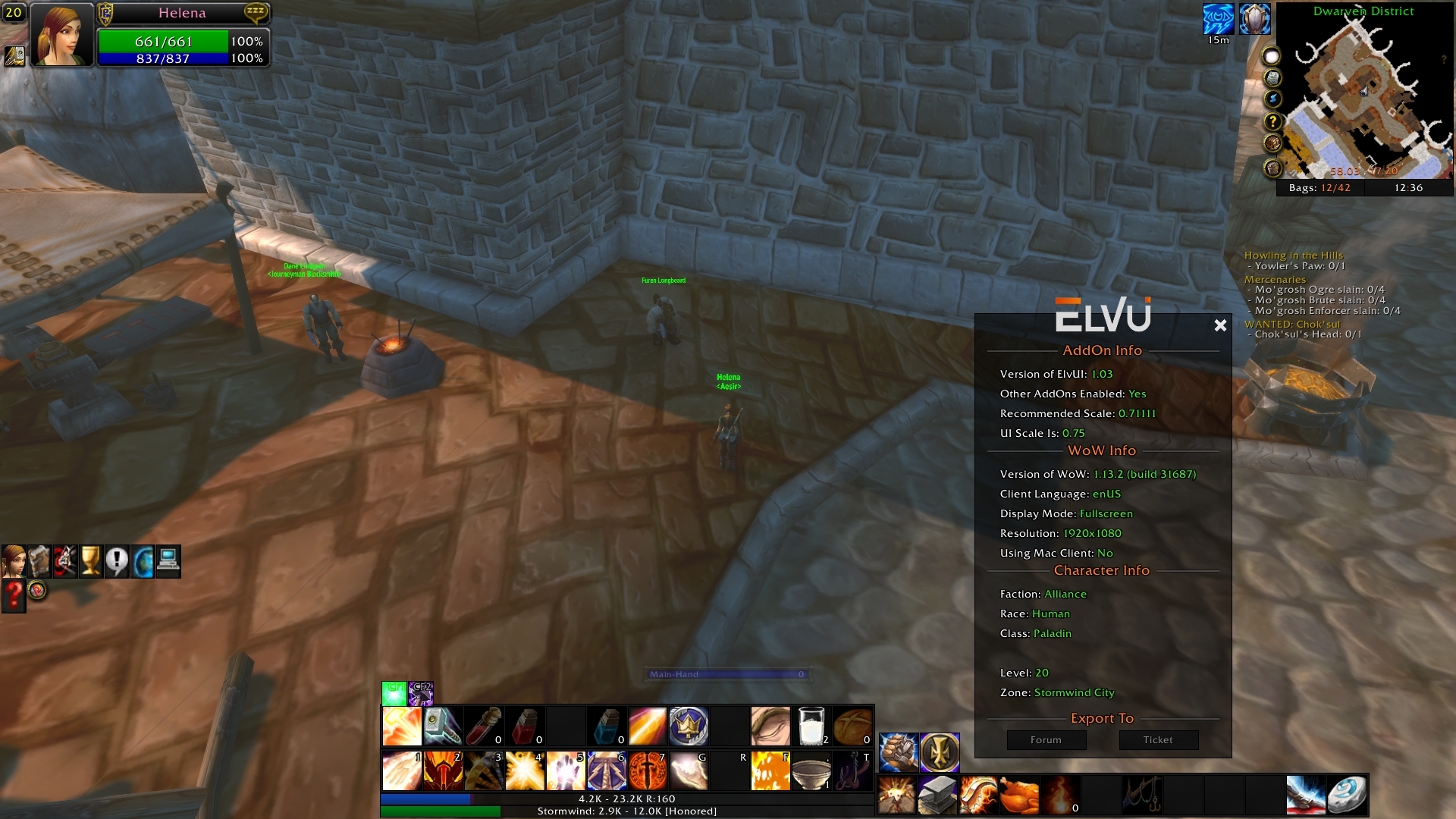 Disable chat bubble elvui Naowh UI