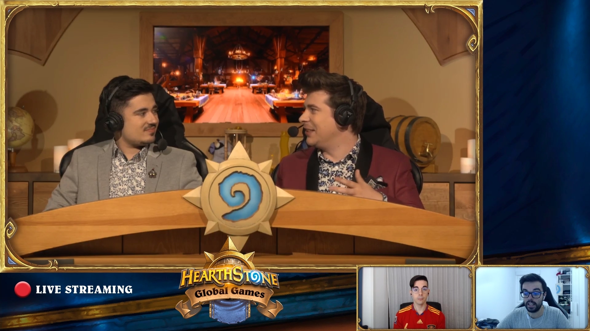 El equipo de OGSeries cubriendo los HGG de Hearthstone El equipo de OGSeries cubriendo los HGG de Hearthstone