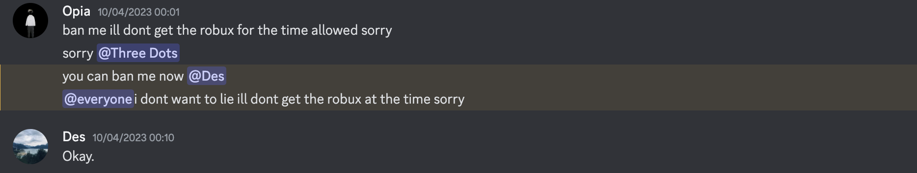 Evidence 1