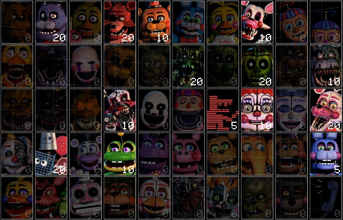 Decided to make my own UCN challenge: Camera Chaos : r/fivenightsatfreddys