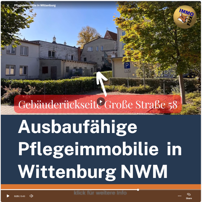 Ausbaufähige Pflegeimmobilie in Wittenburg