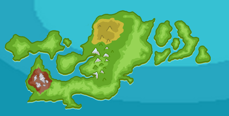 My Fakemon Region by Pokiwar on DeviantArt