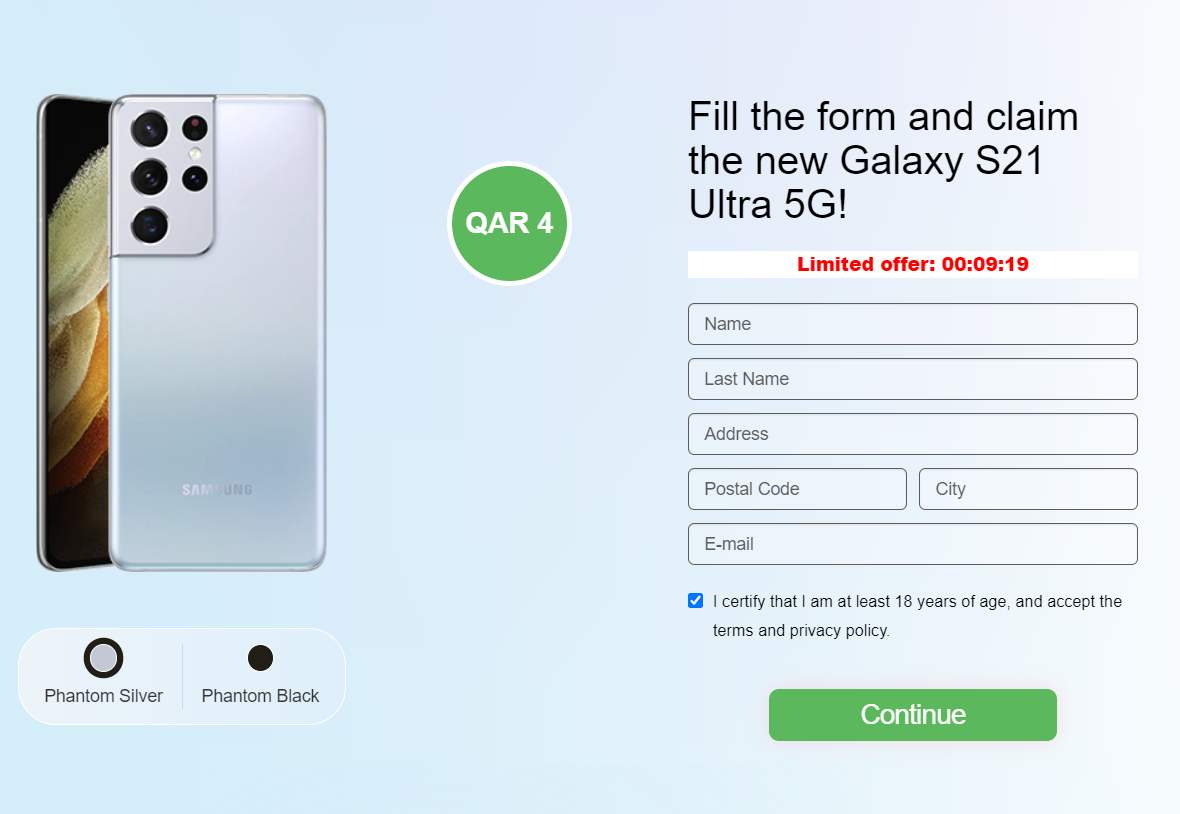 [CC Submit] QA | Samsung Galaxy S21 Ultra 5G