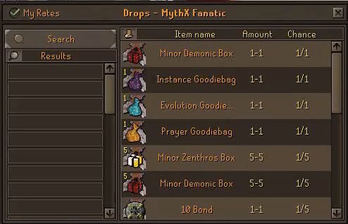 Global Boss Rewards