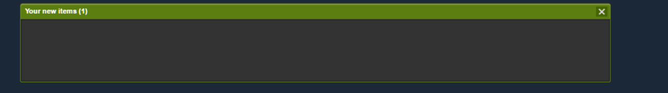 Steam nothing