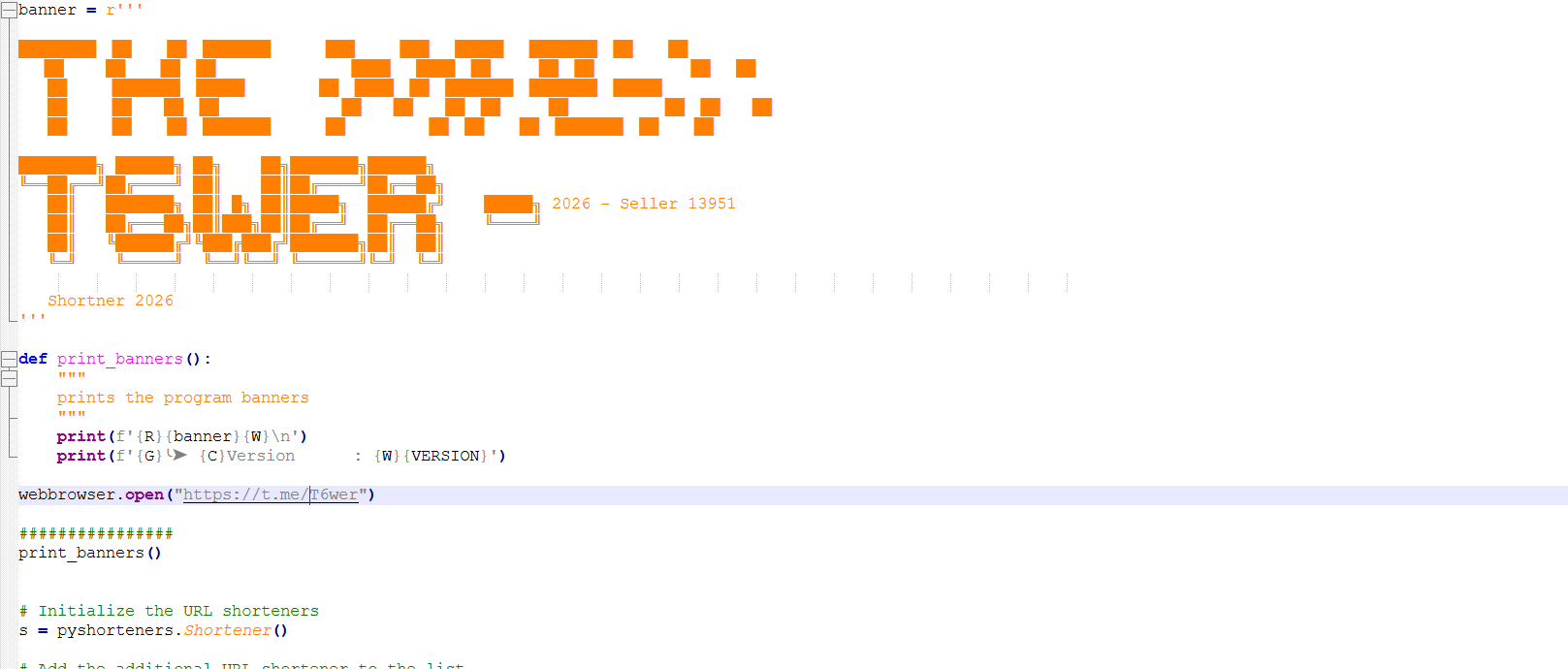 {Themask.py} Best Shortner Ever {PRIV8} 2026