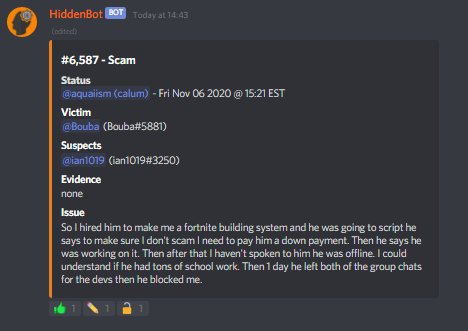 Evidence 1