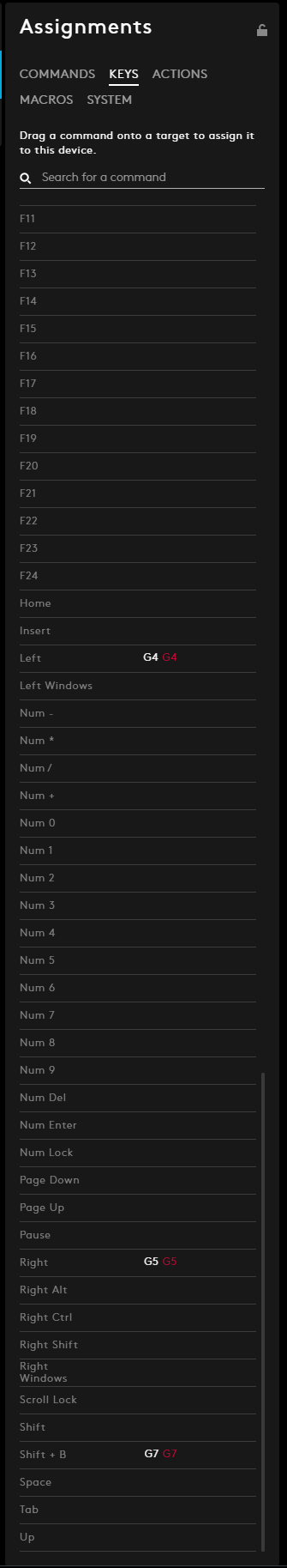 G600 - How to bind M4/5? (and other keys) : r/LogitechG