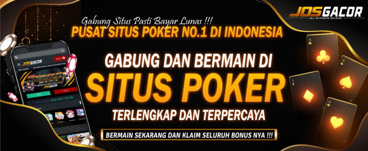 JOSGACOR - Situs Slot Casino Sportbook online dan Trade market Terpercaya sejak 2014 di Indonesia. 