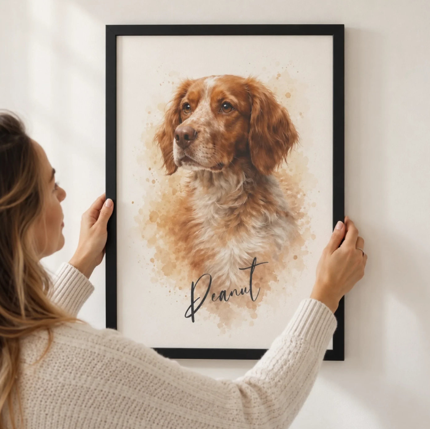 Personalisierte Poster mit Haustier