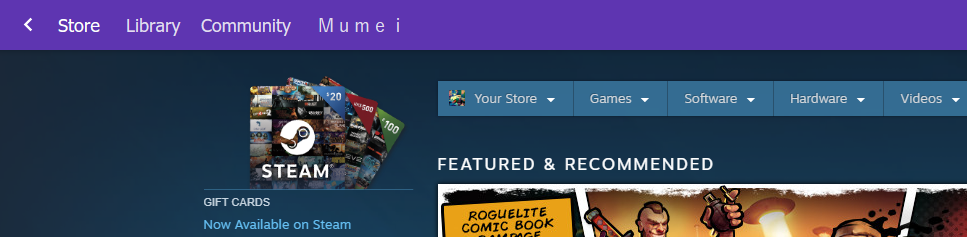 Is it possible to remove this green link from the Steam UI? : r/Steam