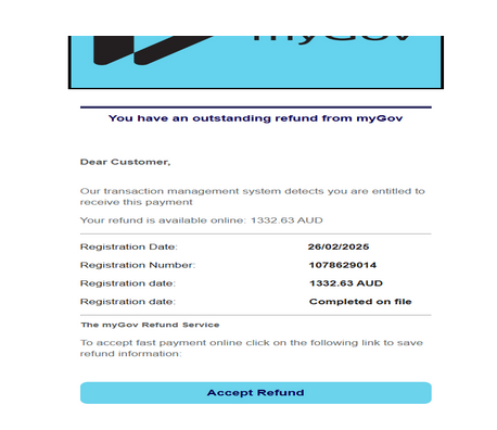 Mygov v4 Letter High Quality Send Inbox HTML 2025