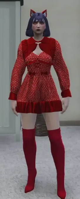 ハロウィン赤猫