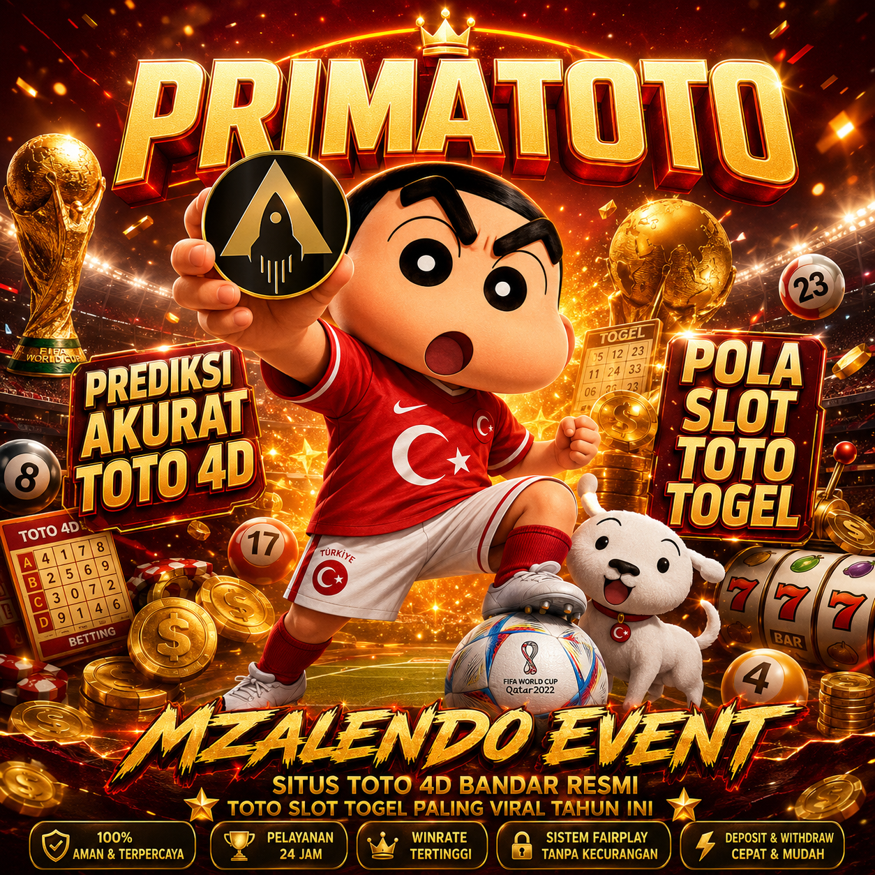 PRIMATOTO : Mzalendo Event Situs Toto 4D Bandar Resmi Toto Slot Togel Paling Viral Tahun Ini