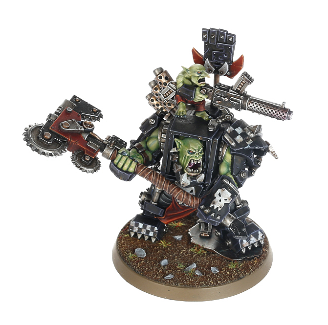 Games Workshop : Miniaturfigur: Waaaghboss in Megarüstung 