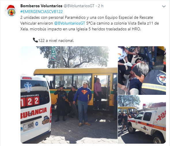 Accidente De Tránsito En Quetzaltenango Deja Varias Personas Heridas Chapin Tv 6535