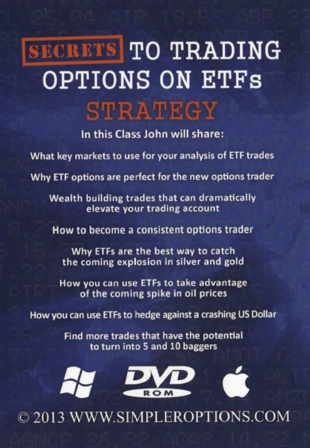 John carter trading etf options