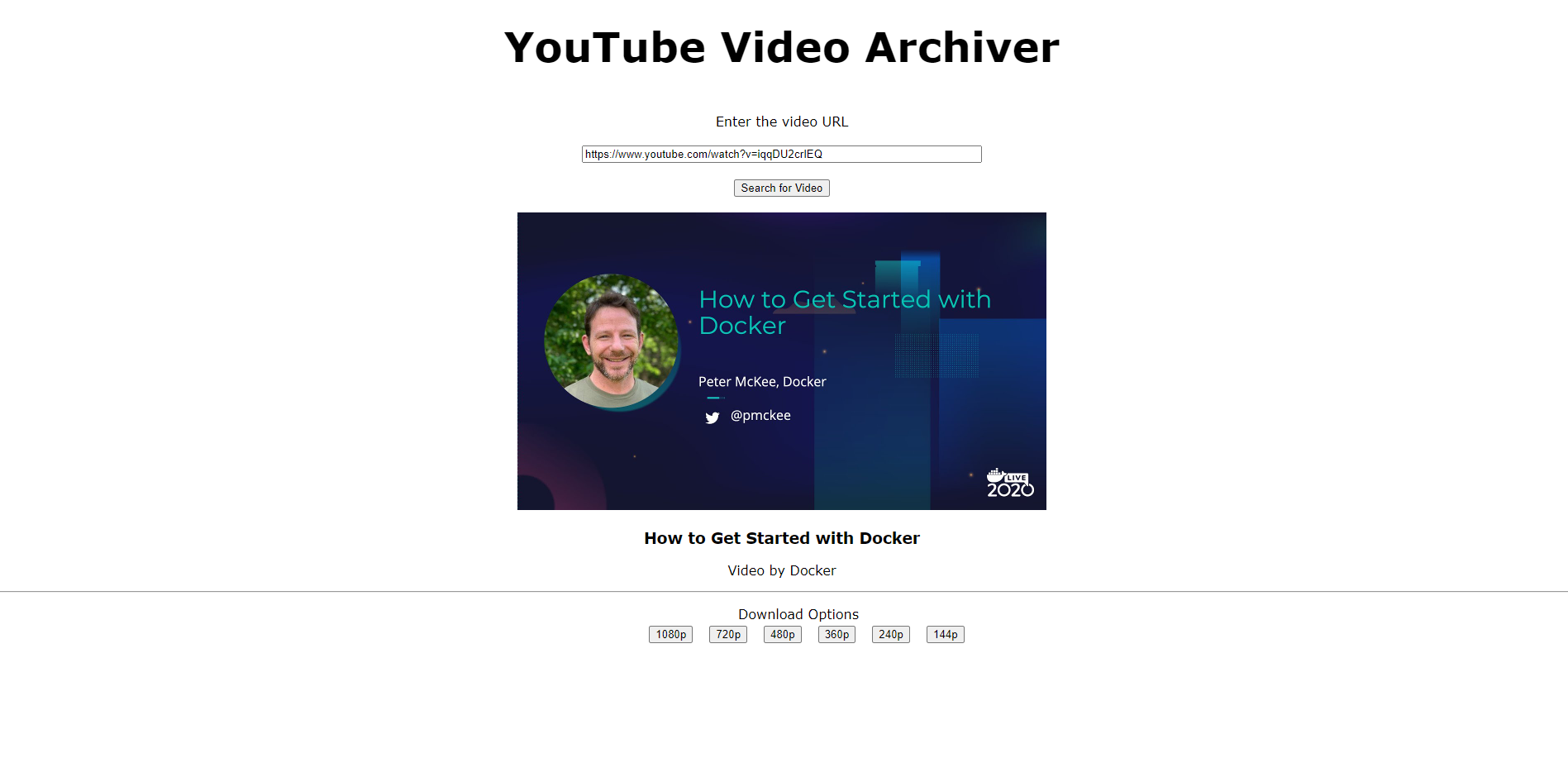 GitHub hwgilbert16/youtubearchiver An easy and quick way to archive