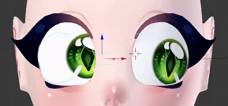 texturing - Bone controlling eye texture movement not moving straight -  Blender Stack Exchange