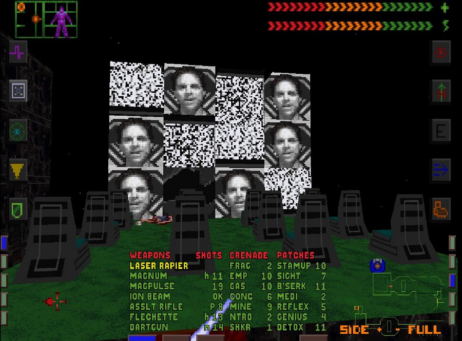system shock manual graphics