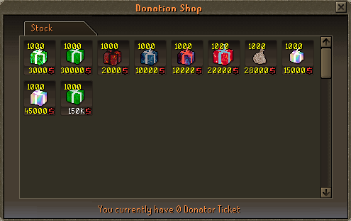 Donation Shop Updated