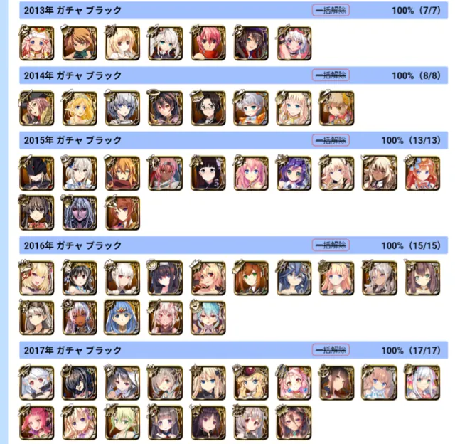 2017年まで！？未所持ブラック確定チケットの対象範囲に古参勢が困惑の参考画像 - わんにゃんランド - アイギス攻略まとめ