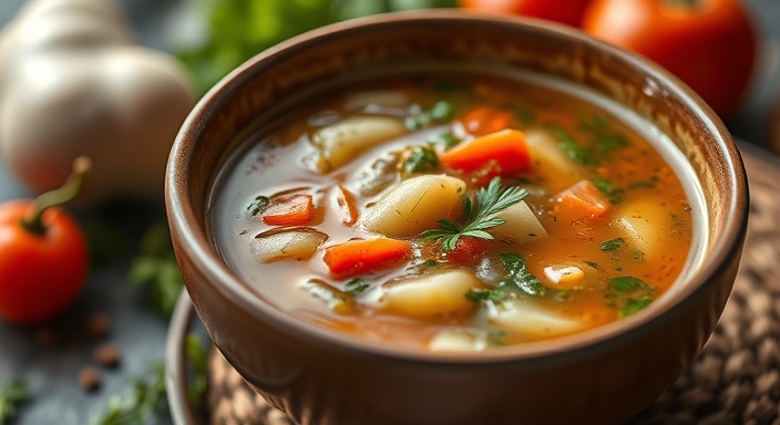 Vegetable Soup: Hearty and Healthy