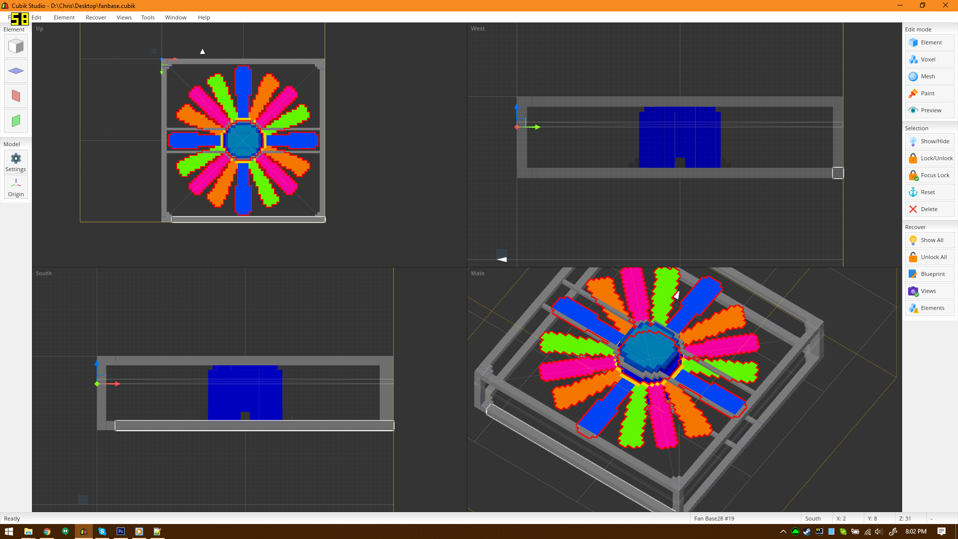 Block rendering issue Cubik Studio