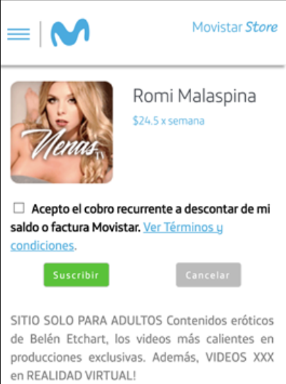 [2-click] AR | All of Romi Malaspina (Movistar)