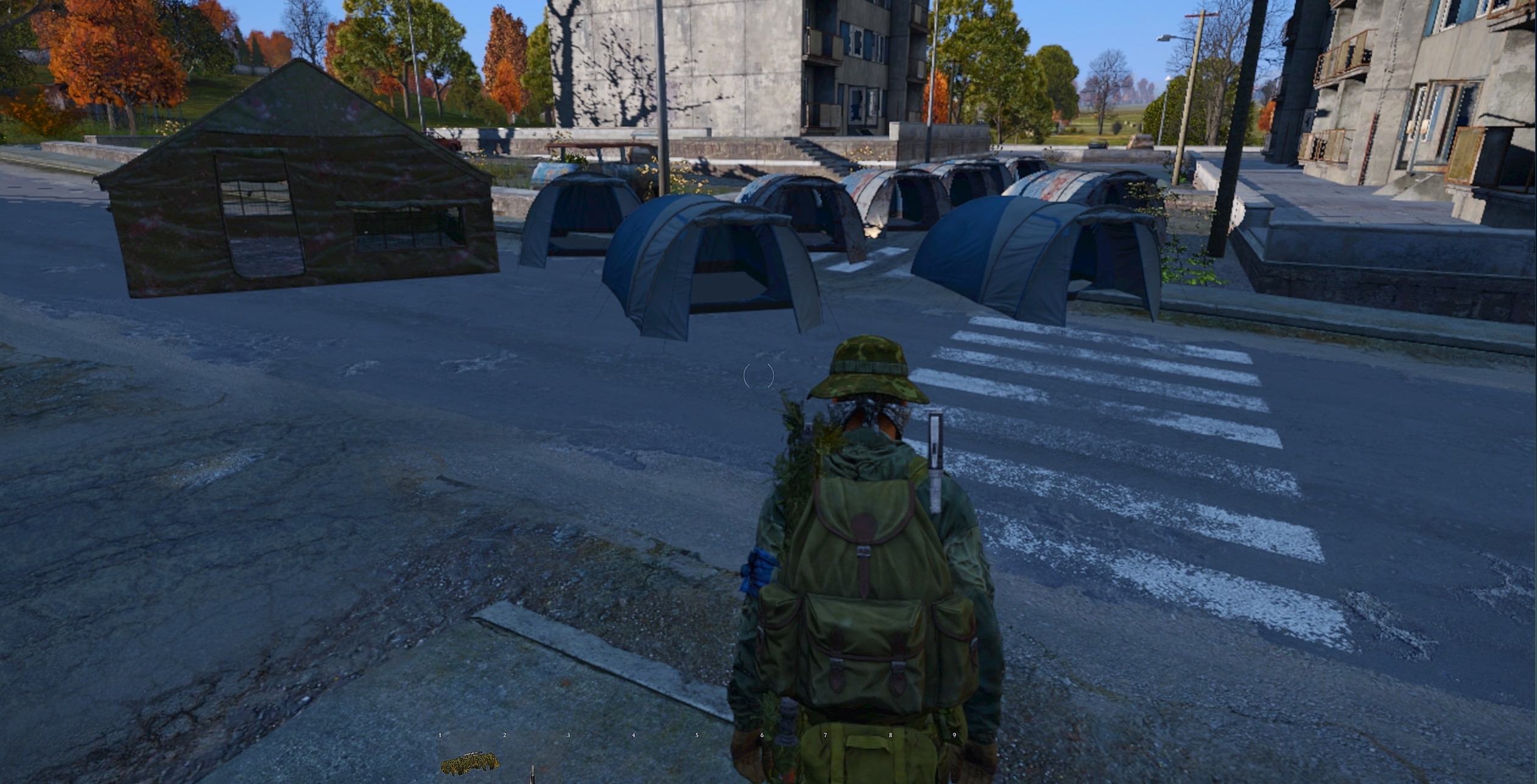 Big Military Tent Backpack? r/dayz