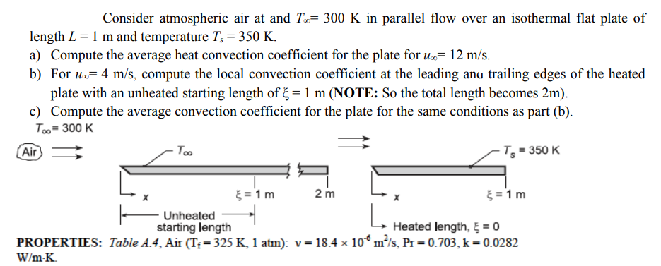 Solved Consider atmospheric air at and T.= 300 K in parallel | Chegg.com