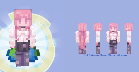 𝘣𝘶𝘣𝘣𝘭𝘦𝘨𝘶𝘮 // secret santa - for decora Minecraft Skin